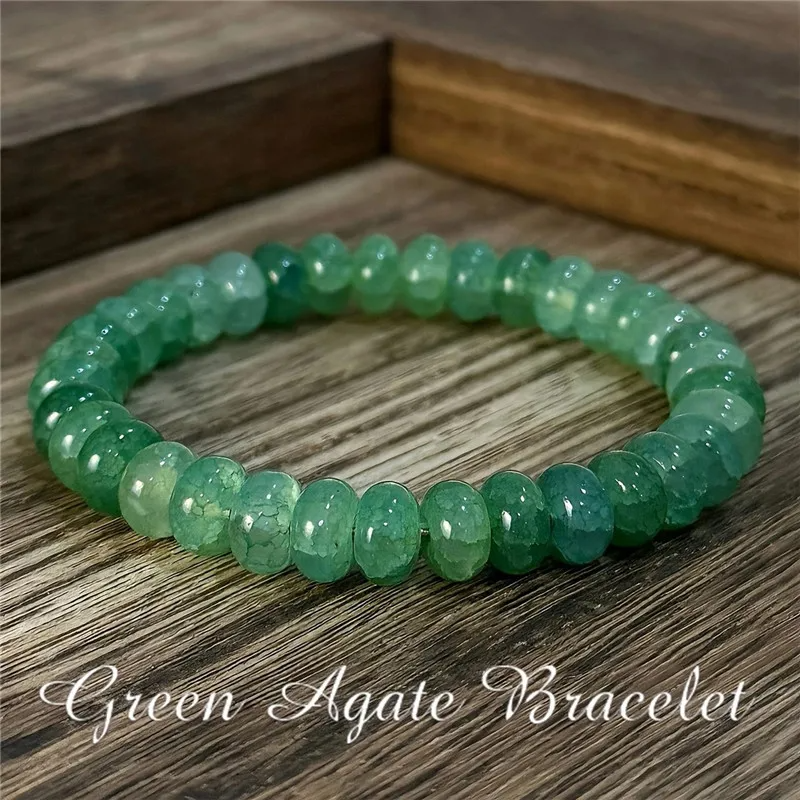 1/pc Elegant Pink Agate Anti Anxiety Bracelet for Relaxation Natural Stone, Bohemian and Retro Style Perfect Gift for Men Women